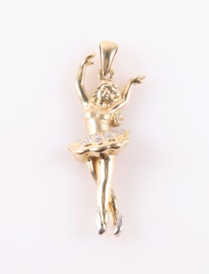 Diamant Anhänger "Ballerina" - Schmuck und Uhren
