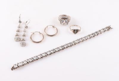 Konvolut Silberschmuck (7) - Jewellery and watches