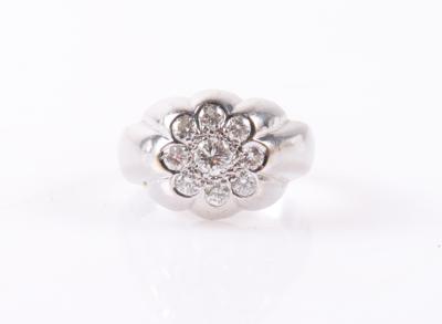 Brillant Ring zus. ca.0,55 ct - Jewellery and watches