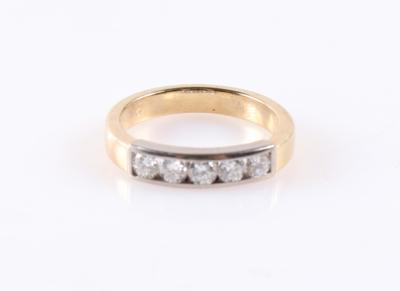 Brillant Ring zus. ca. 0,60 ct - Klenoty a Hodinky