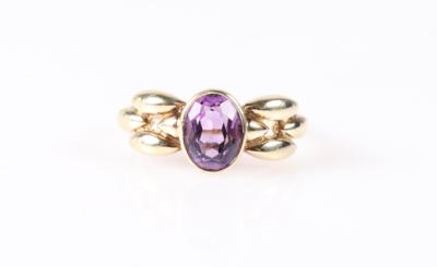 Amethyst Damenring - Herbstauktion Schmuck und Uhren