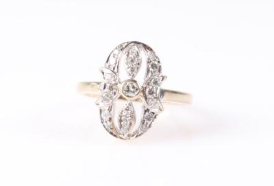 Brillant Damenring zus. ca. 0,25 ct - Gioielli e orologi