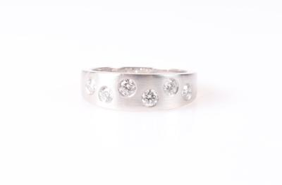 Brillant Damenring zus. ca. 0,60 ct - Herbstauktion Schmuck und Uhren