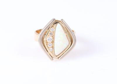 Brillant Opal Damenring - Jewellery and watches