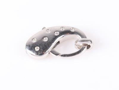 Moderner Brillant Karabiner zus. ca. 0,25 ct - Gioielli e orologi