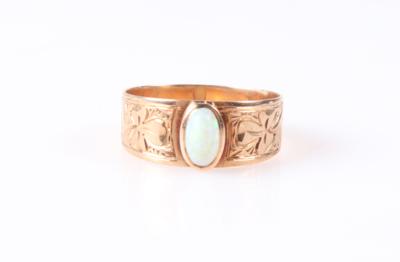 Opal Ring um 1900 - Herbstauktion Schmuck und Uhren