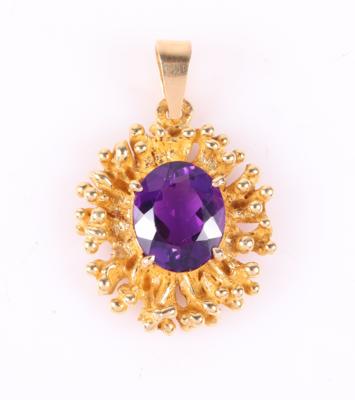 Amethyst Anhänger - Schmuck und Uhren