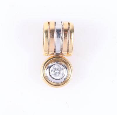 Brillantsolitär Anhänger ca. 0,30 ct - Schmuck und Uhren