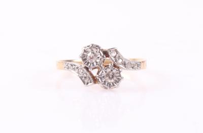 Diamant Damenring - Klenoty a Hodinky