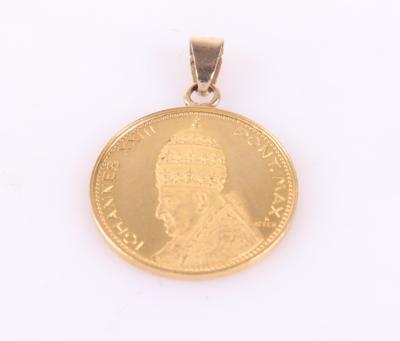 Medaillenanhänger "Papst Johannes XXIII" - Schmuck und Uhren