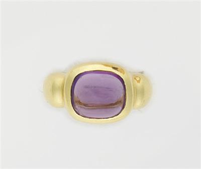 Amethyst Damenring - "Kunst, Antiquitäten, Schmuck, Sammelobjekte und Historische Unterhaltungstechnik"