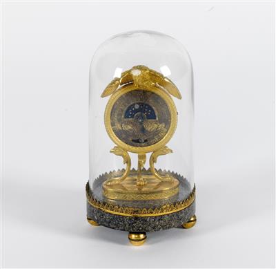 Empire Miniatur Kaminuhr - Art and Antiques, Jewellery