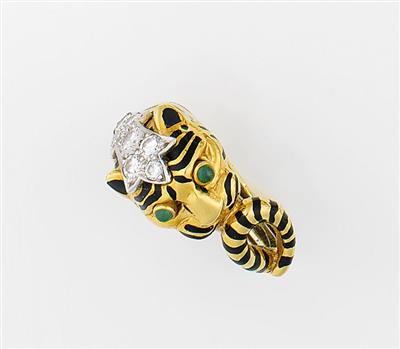 Brillant Damenring "Tiger" - Sonderauktion Schmuck