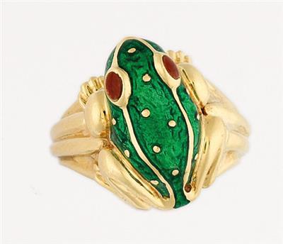 Damenring "Frosch" - Schmuck