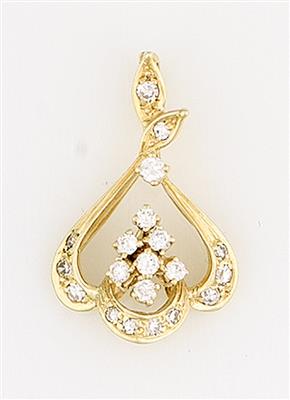 Brillant Diamant Anhänger - Jewellery