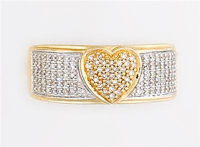 Diamant Damenring "Herz" - Jewellery