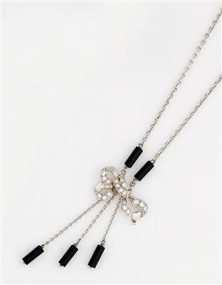 Brillant Onyx Collier - Klenoty