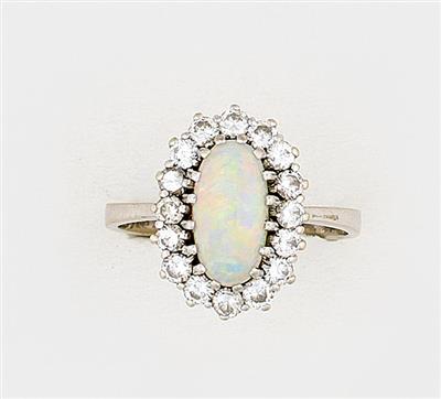 Brillant Opal Damenring - Gioielli