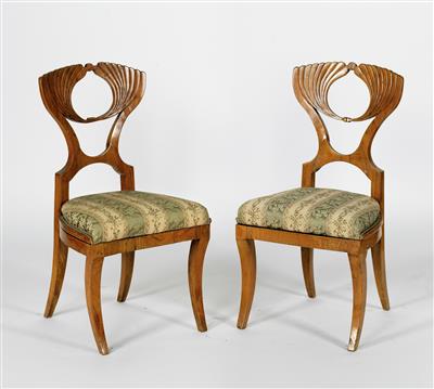 Satz von 4 Biedermeier Sessel - Antiques and art