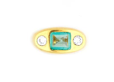 Brillant Smaragd Ring - Gioielli e orologi