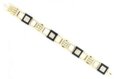 Brillant Onyx Armband - Schmuck und Uhren