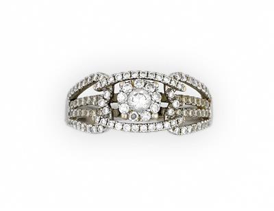 Brillant Diamant Damenring - Schmuck und Uhren