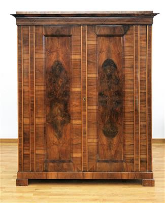 Biedermeier Garderobeschrank, - Kunst, Antiquitäten und Möbel