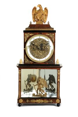 Biedermeier Kommodenuhr - Antiques and art