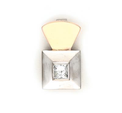 Diamant Anhänger ca. 0,90 ct - Jewellery and watches