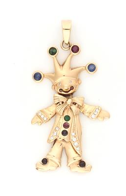 Farbstein Anhänger "Clown" - Gioielli e orologi