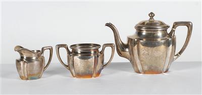 1 Teekanne, 1 Milchkanne, 1 Zuckerschale - Kunst, Antiquitäten und Möbel