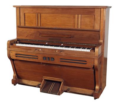 Ein Pianino-Harmonium - Musikinstrumente
