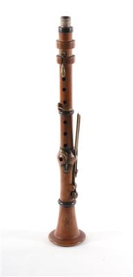 Eine seltene Klarinette in C - Musikinstrumente