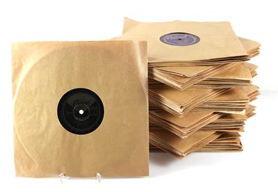 85 Schellacks - Musikinstrumente, historische Unterhaltungstechnik, HIFI und Schallplatten