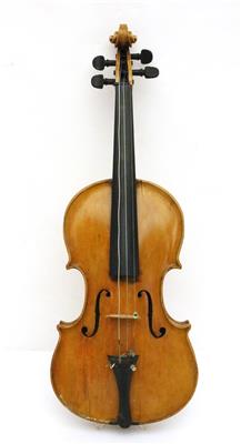 eine deutsche Geige - Musikinstrumente, historische Unterhaltungstechnik und Schallplatten