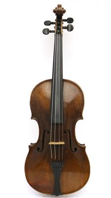 Eine Mittenwalder Meistergeige,1788 - Musikinstrumente, historische Unterhaltungstechnik und Schallplatten