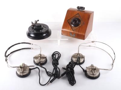 2 Detektorapparate - Hudební nástroje, HIFI, zábavní technika a desky