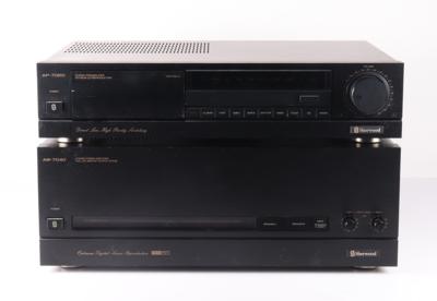 Verstärker (MOS FET) Sherwood AM - 7040 - Hudební nástroje, HIFI, zábavní technika a desky