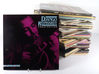 90 LPs - Musikinstrumente, historische Unterhaltungstechnik und Schallplatten