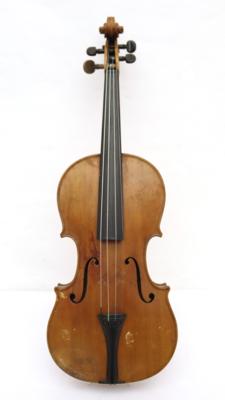 Eine böhmische Geige - Hudební nástroje, historická zábavní elektronika a desky