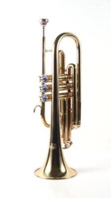 Eine böhmische Trompete - Musical instruments, historical entertainment electronics and records