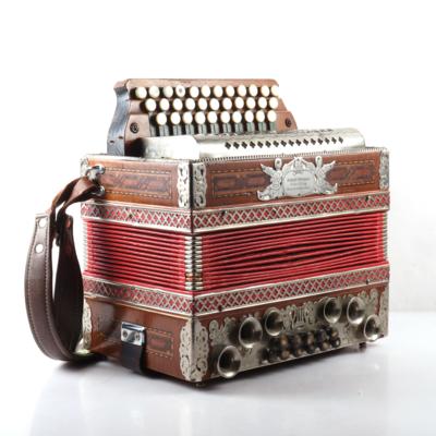Steyrische Knopfharmonika - Hudební nástroje, historická zábavní elektronika a desky