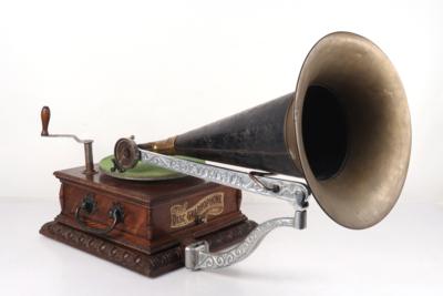 Trichtergrammophon - Musical instruments, historical entertainment electronics and records