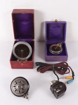 4 Schalldosen - Historical entertainment technology and records
