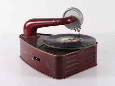 Kindergrammophon Bingola III - Historická zábavní technika a záznamy
