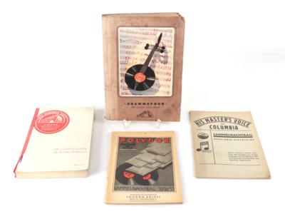 Plattenkataloge/Nachträge - Historical entertainment technology and records