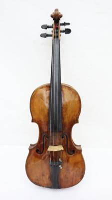 Eine wahrscheinlich flämische Geige - Musikinstrumente