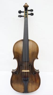 Böhmische Manufakturgeige - Musical instruments, historical entertainment technology and records