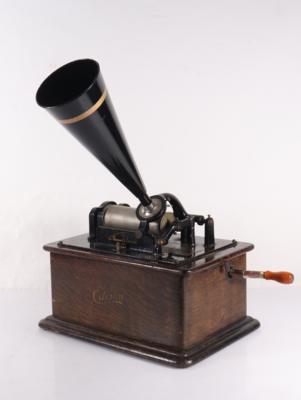 Phonograph Edison Standard - Hudební nástroje, historická zábavní technika a nahrávky