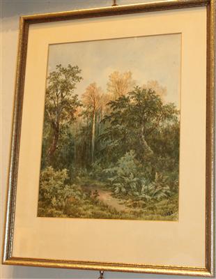 Aquarellist, um 1880 - Summer-auction